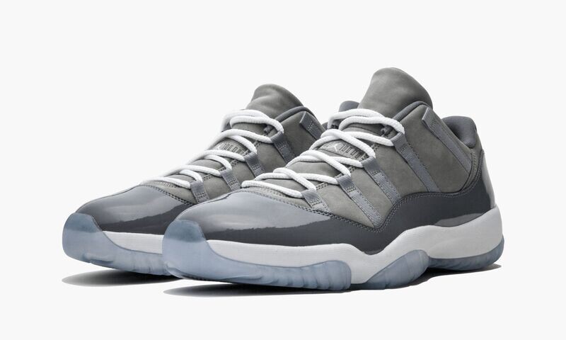 JORDAN AIR JORDAN 11 RETRO LOW "Cool Grey"