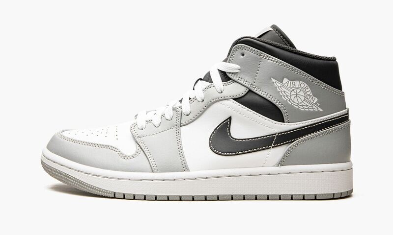 JORDANAIR JORDAN 1 MID"Light Smoke Grey 2.0"