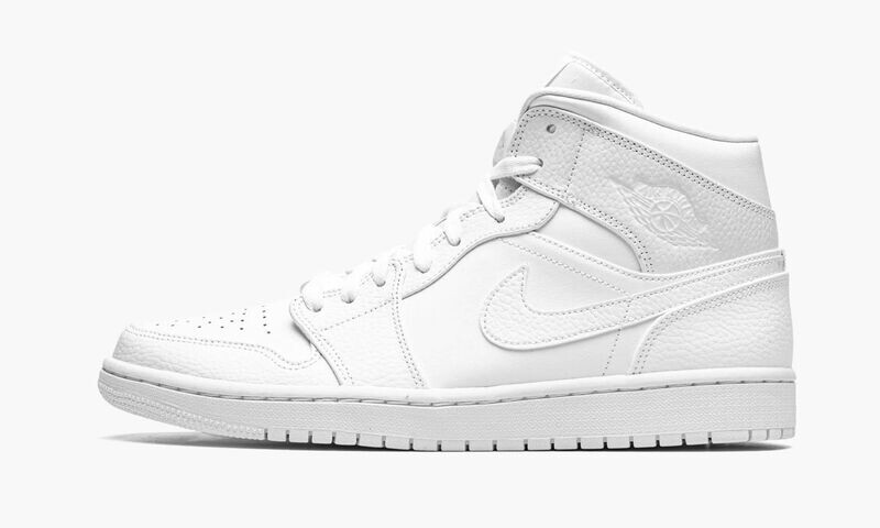 JORDANAIR JORDAN 1 MID"Triple White"