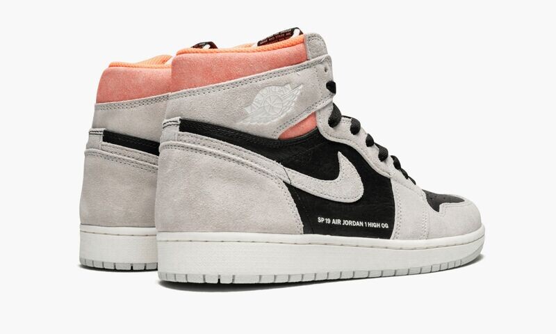 JORDAN AIR JORDAN 1 RETRO HIGH OG "Neutral Grey/Hyper Crimson"