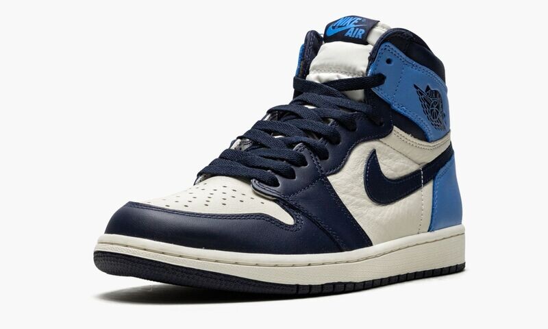 JORDAN AIR JORDAN 1 RETRO HIGH OG "Obsidian/University Blue"