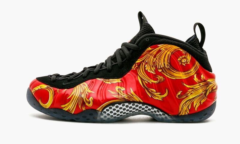 NIKE AIR FOAMPOSITE ONE "Supreme - Red"
