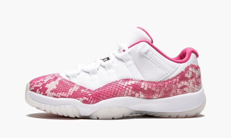 JORDAN WMNS AIR JORDAN 11 RETRO LOW "Pink Snakeskin"