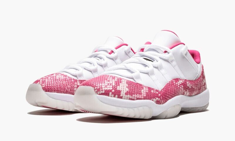 JORDAN WMNS AIR JORDAN 11 RETRO LOW "Pink Snakeskin"