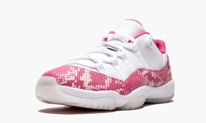 JORDAN WMNS AIR JORDAN 11 RETRO LOW "Pink Snakeskin"
