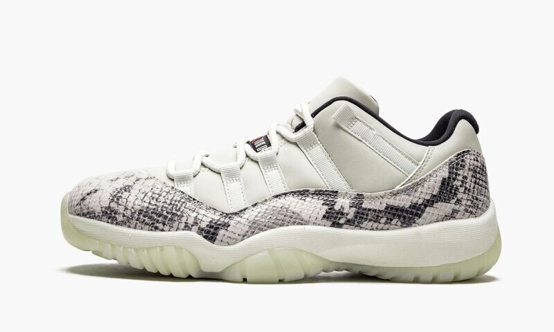 NIKE AIR JORDAN 11 RETRO LOW "Snakeskin Light Bone"