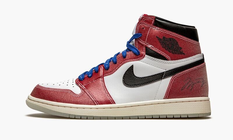 JORDAN AIR JORDAN 1 RETRO HIGH OG "Trophy Room - With Blue Laces"