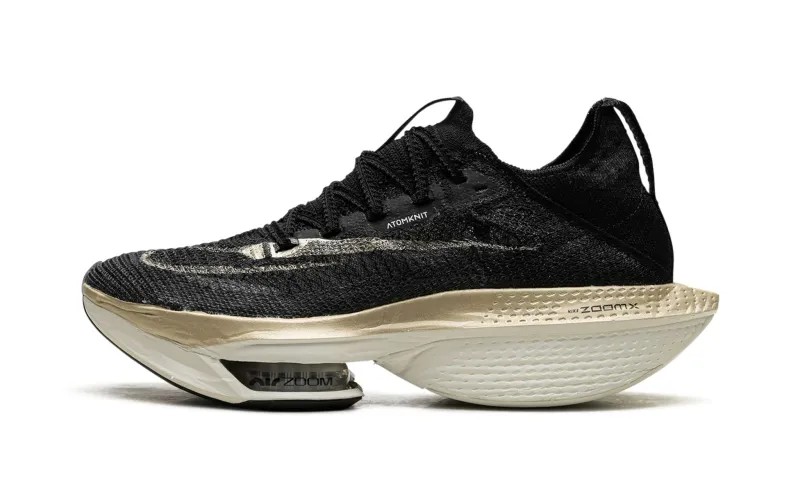 NikeAir Zoom Alphafly Next% 2 Wmns"Black Gold White"