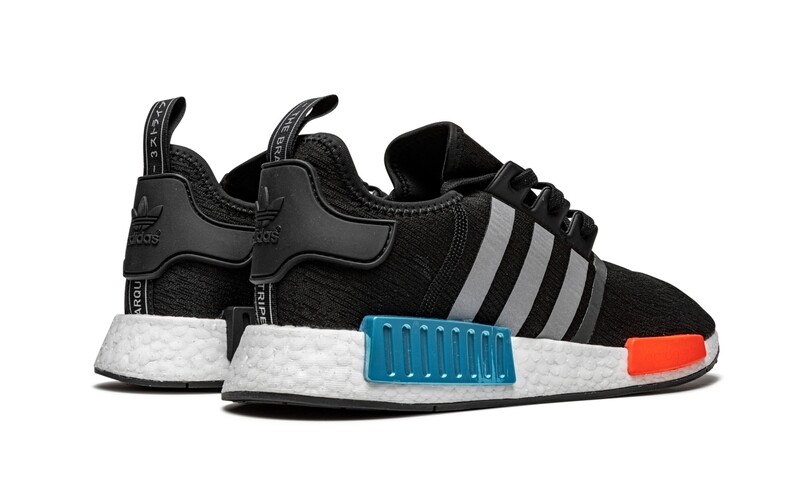ADIDASNMD_R1"Black / Silver / Solar Red"